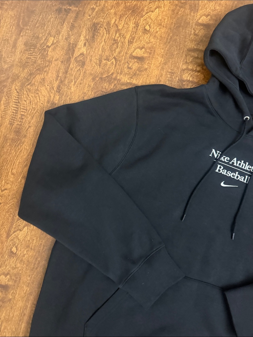 Nike Black 'Nike Athletics Baseball' Hooded Pullover - Picture 5 of 12